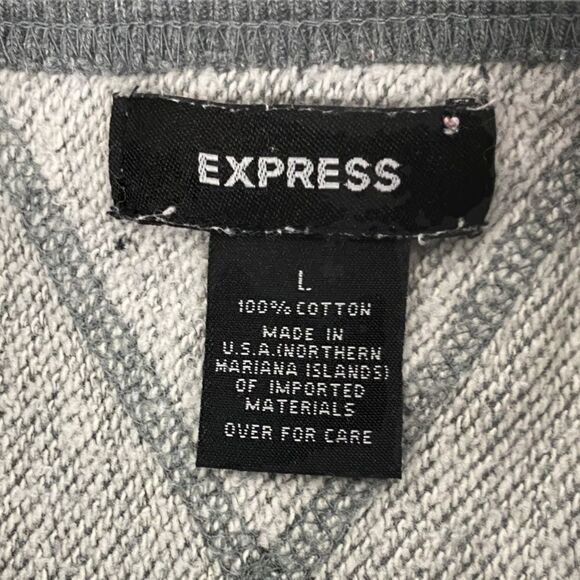 Express Crewneck Unisex Sweatshirt size Large - Picture 3 of 6